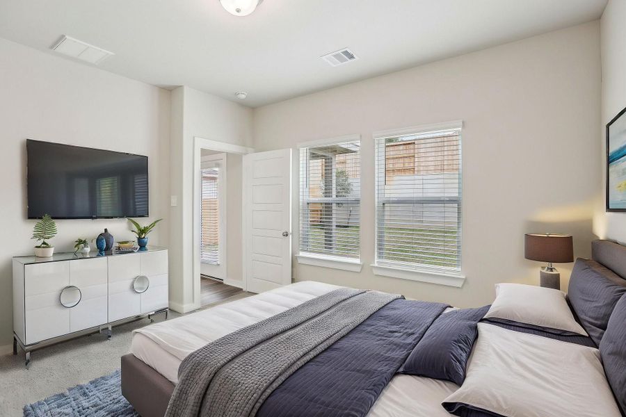 Photo is not of the actual home, but is an inspirational photo of builder’s model home and may depict options, furnishings, and/or decorator features that are not included