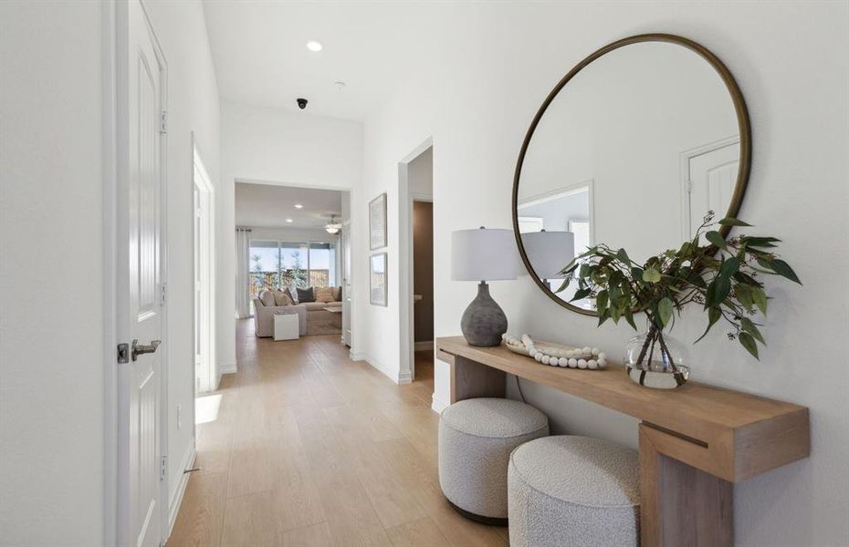 Welcoming entry *Model representation Welcoming entry *Model representation