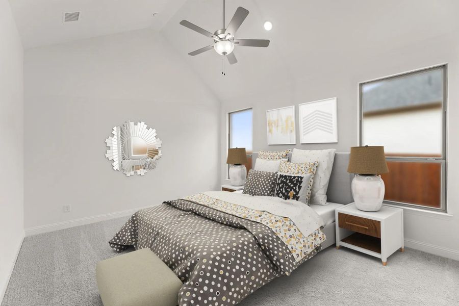 The Brenner A Primary Suite Bedroom
