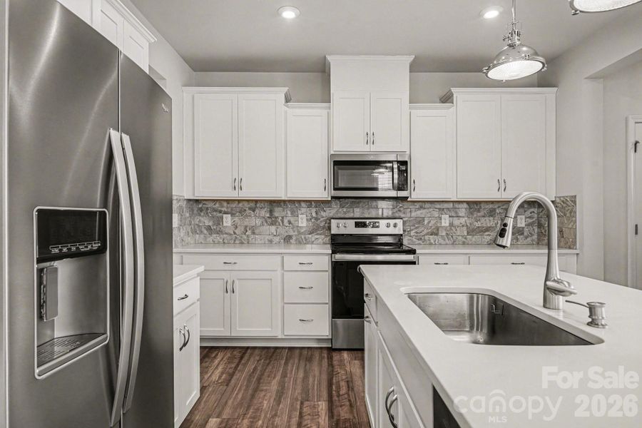 Furnished interior view inside a new home in Northfield Crossing, Charlotte (Image 11).
