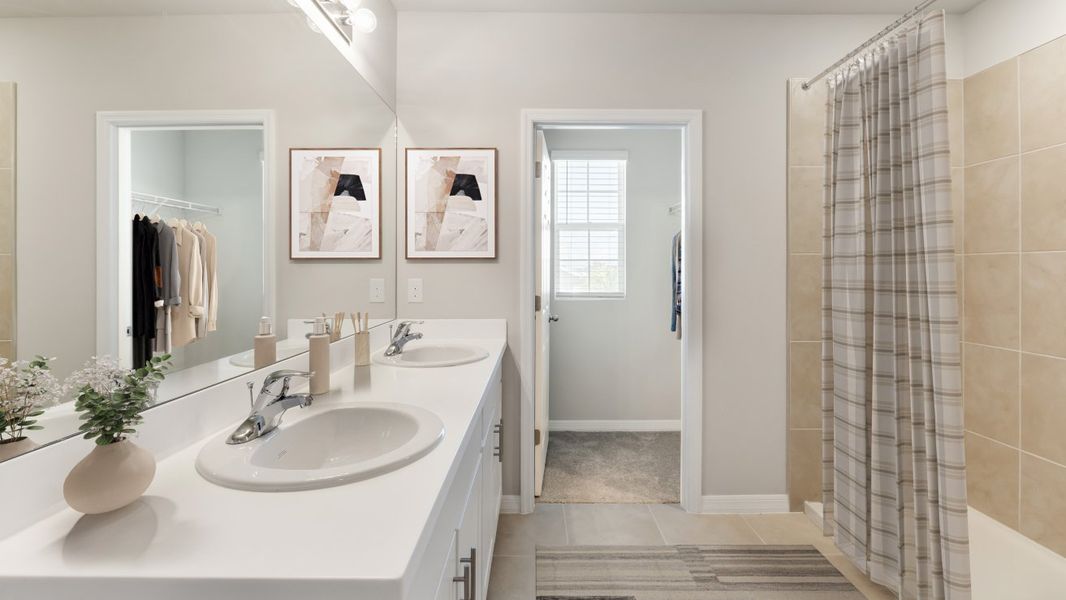 Furnished interior view inside a new home in Palmetto Landing at Babcock Ranch Express, Punta Gorda (Image 12). Furnished interior view inside a new home in Palmetto Landing at Babcock Ranch Express, Punta Gorda (Image 12).