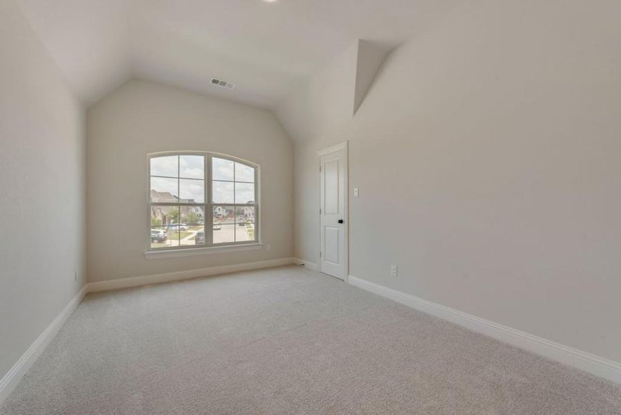 Representative unfurnished interior of a home built from the Brandonwood by Grand Homes in Edgewater, Fate (Image 28).