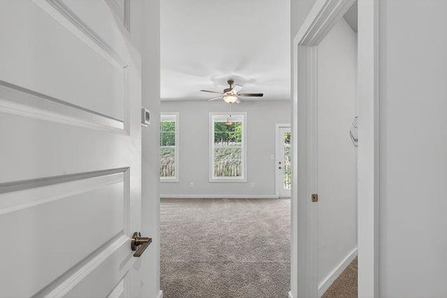 Spacious, unfurnished interior of a new home in The Park at Gainesville Township, Gainesville (Image 22).