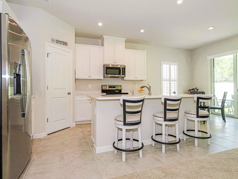 Furnished interior view inside a new home in , Vero Beach (Image 9).