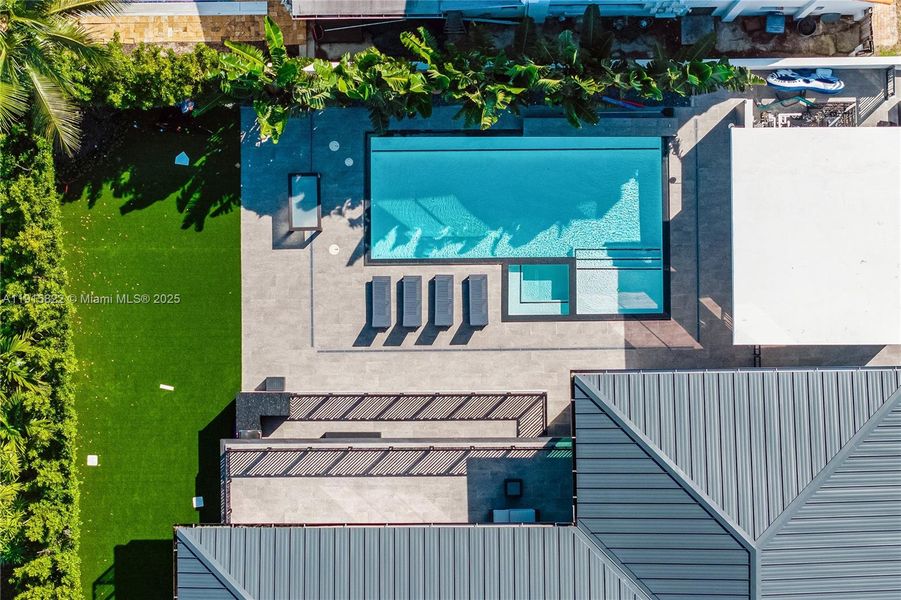 Exterior details and patio area of a home in , Surfside (Image 30). Exterior details and patio area of a home in , Surfside (Image 30).