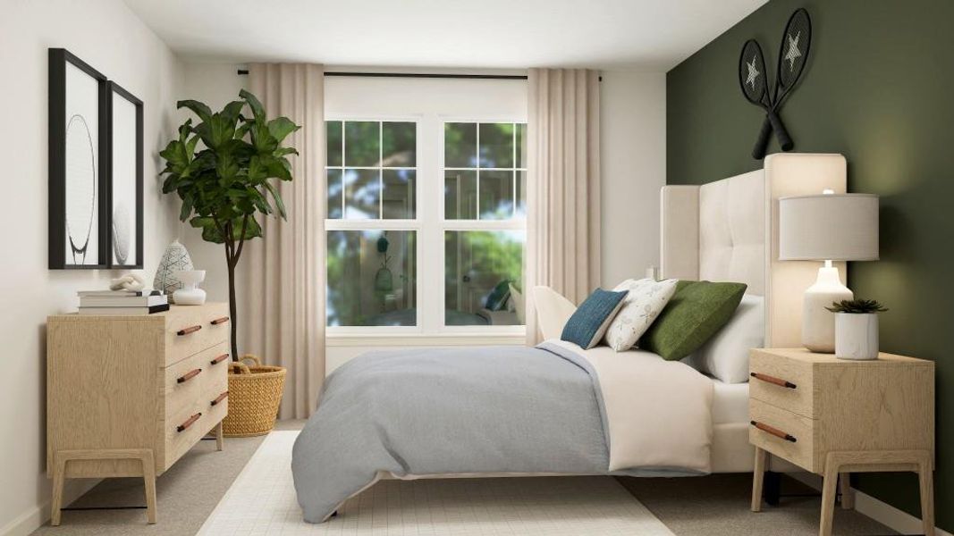 Furnished interior view inside a new home in Deer Valley, Canton (Image 27).