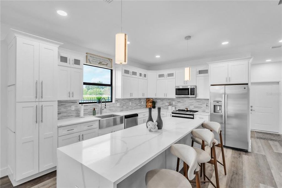 Furnished interior view inside a new home in , Pinellas Park (Image 12).