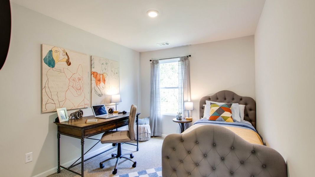 Furnished interior view inside a new home in River Landing Townhomes, Murfreesboro (Image 24). Furnished interior view inside a new home in River Landing Townhomes, Murfreesboro (Image 24).