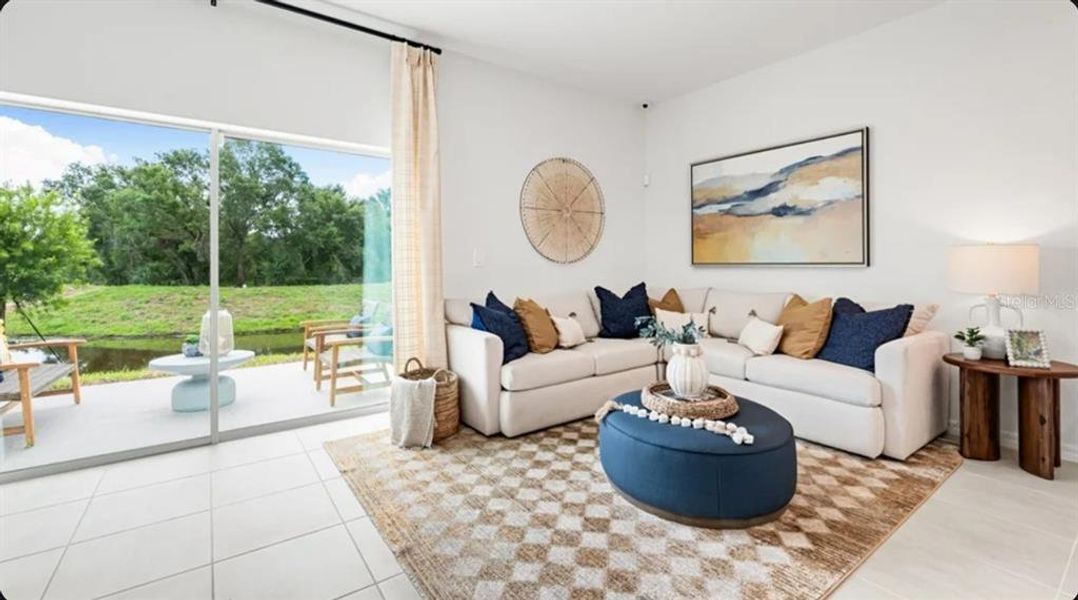 Furnished interior view inside a new home in Skye Ranch Community Group Page, Sarasota (Image 7). Furnished interior view inside a new home in Skye Ranch Community Group Page, Sarasota (Image 7).
