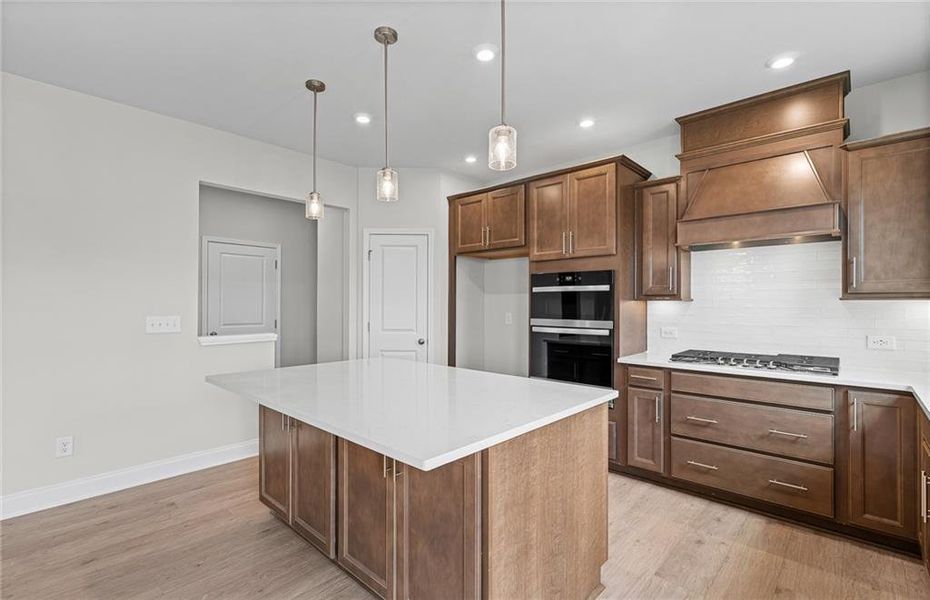 Furnished interior view inside a new home in Sierra Creek, Hoschton (Image 12).