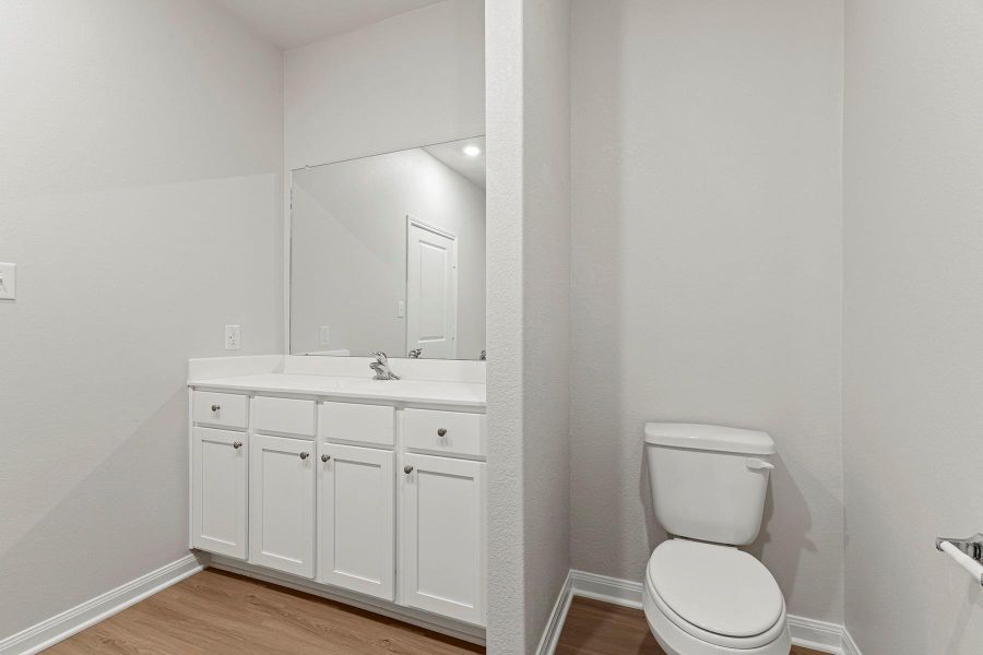 Furnished interior view inside a new home in Emberly, Beasley (Image 6).