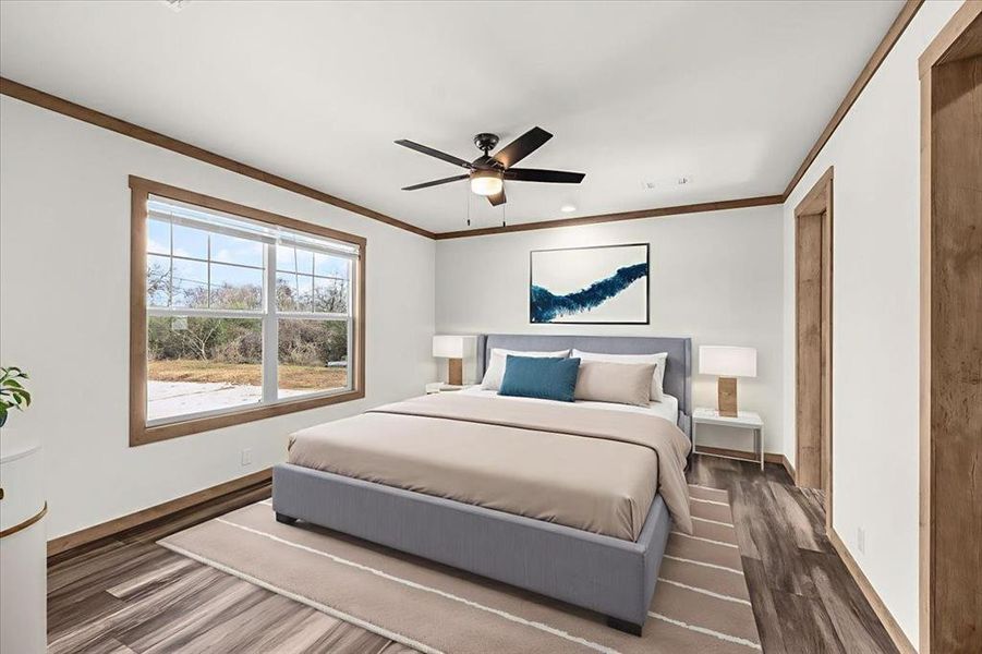 Furnished interior view inside a new home in , Joshua (Image 11). Furnished interior view inside a new home in , Joshua (Image 11).