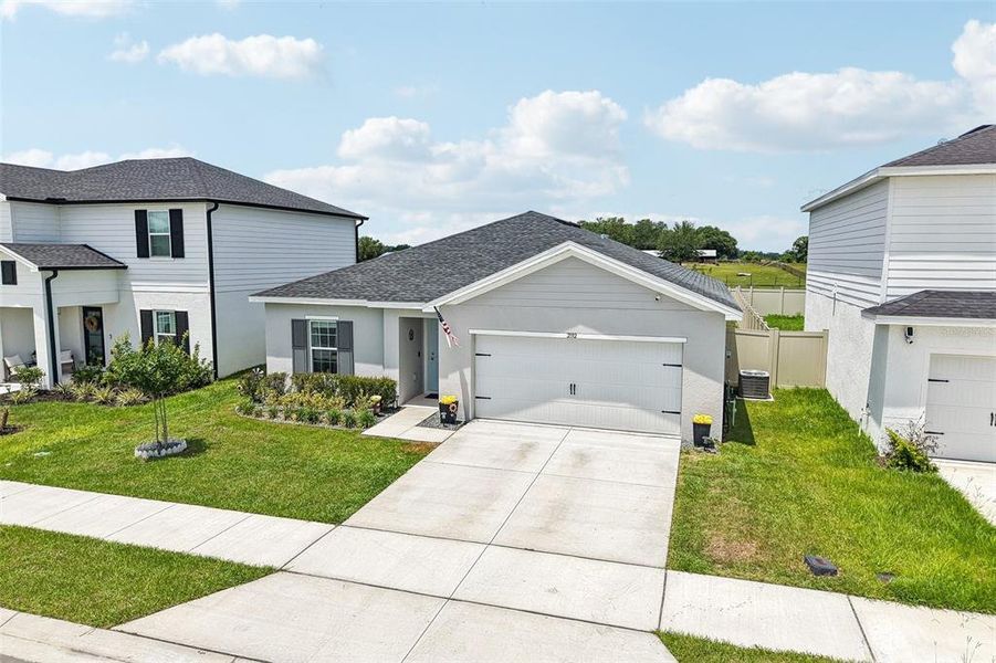 Front exterior of a new home in , Sumterville, FL, highlighting curb appeal (Image 21).