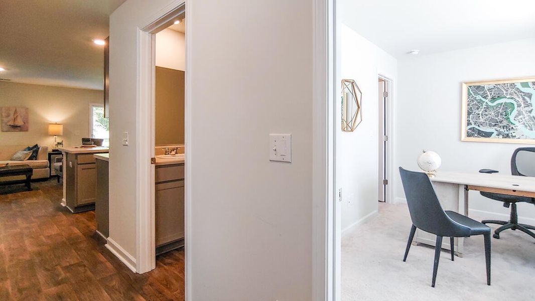 Furnished interior view inside a new home in Garbon Fields, Summerville (Image 21).