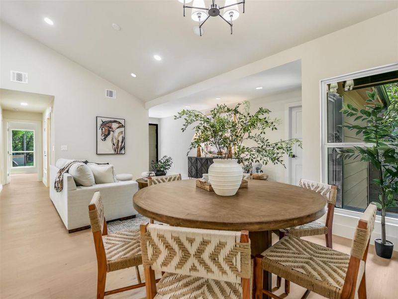 Furnished interior view inside a new home in , Austin (Image 8).