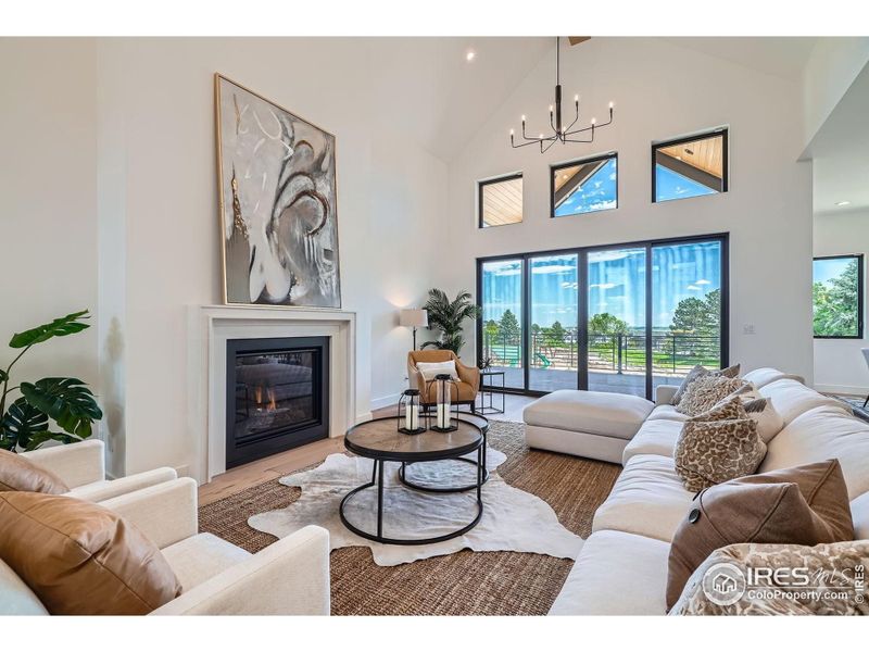 Furnished interior view inside a new home in , Louisville (Image 3).