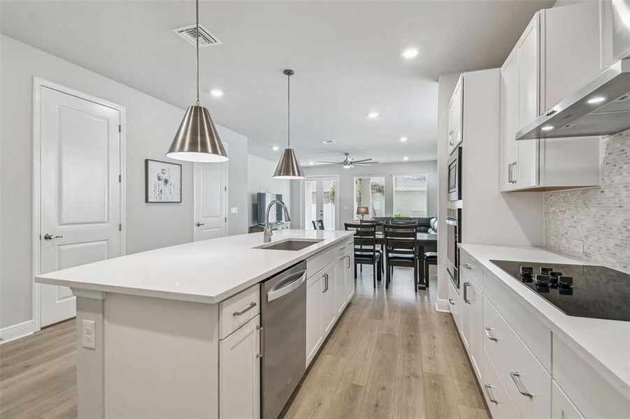 Furnished interior view inside a new home in , Tampa (Image 16).