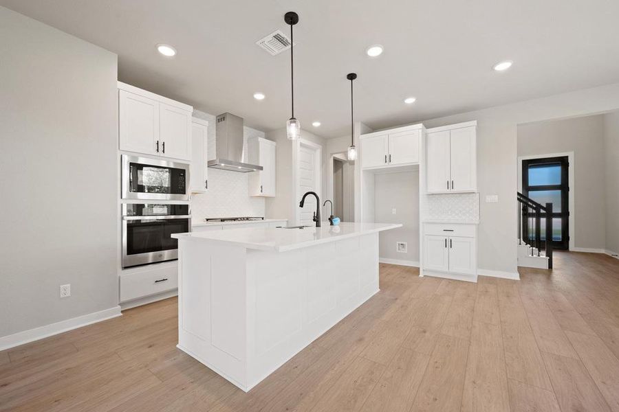 Furnished interior view inside a new home in Heritage, Dripping Springs (Image 12).