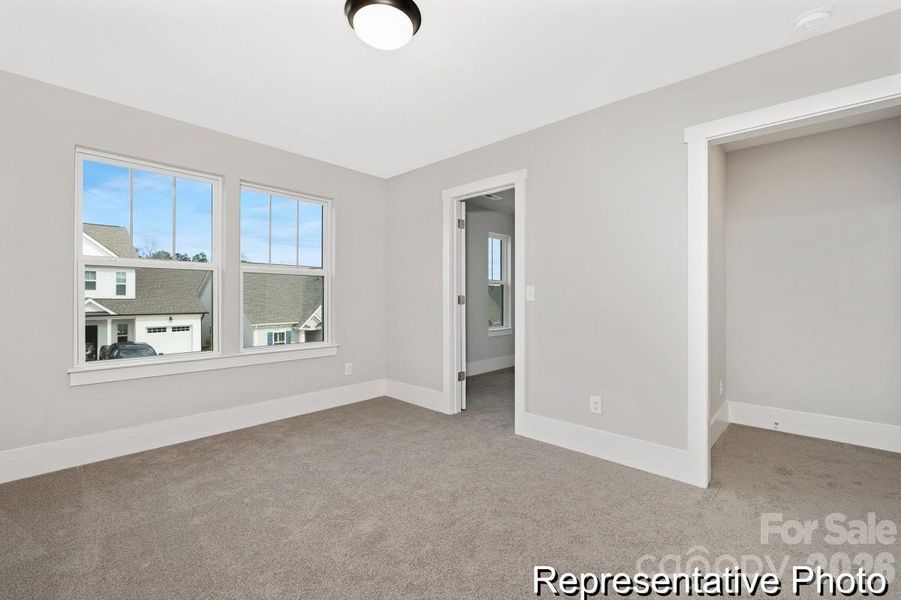 Spacious, unfurnished interior of a new home in Edgewater Lakeview On Your Lot, Lancaster (Image 18). Spacious, unfurnished interior of a new home in Edgewater Lakeview On Your Lot, Lancaster (Image 18).