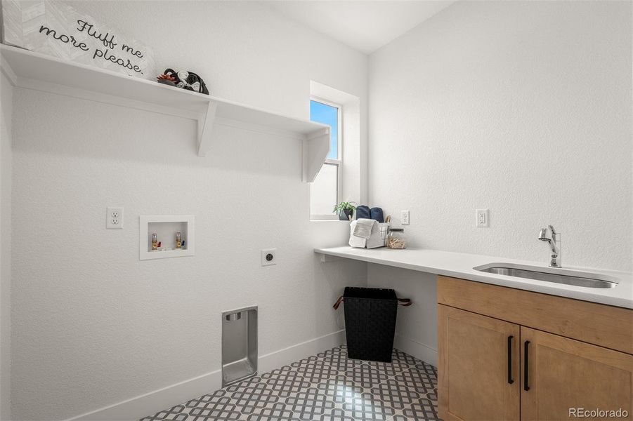 Furnished interior view inside a new home in Cloverleaf – Mountainview Collection, Monument (Image 25).