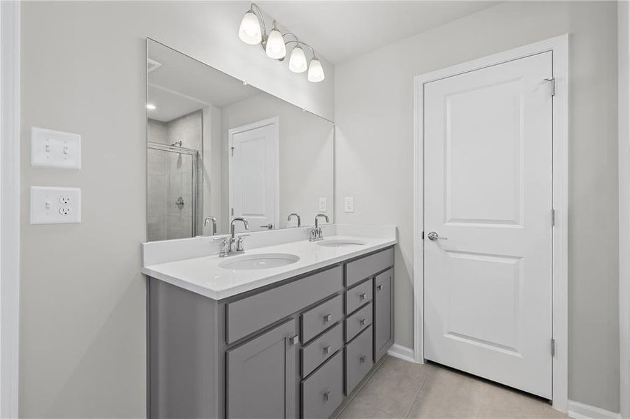 Furnished interior view inside a new home in Anderson Point, McDonough (Image 8).
