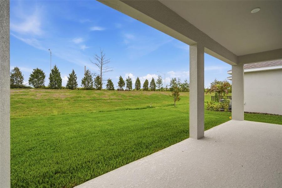 Exterior details and patio area of a home in North River Ranch, Parrish (Image 23).