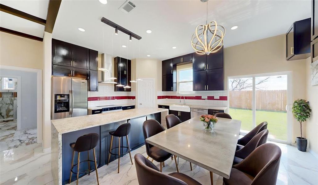 Furnished interior view inside a new home in , Balch Springs (Image 13).