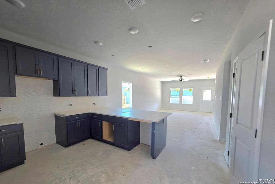 In-progress construction of a new home in The Summit at Saddlebrook Ranch 55's, Schertz, TX (Image 21).