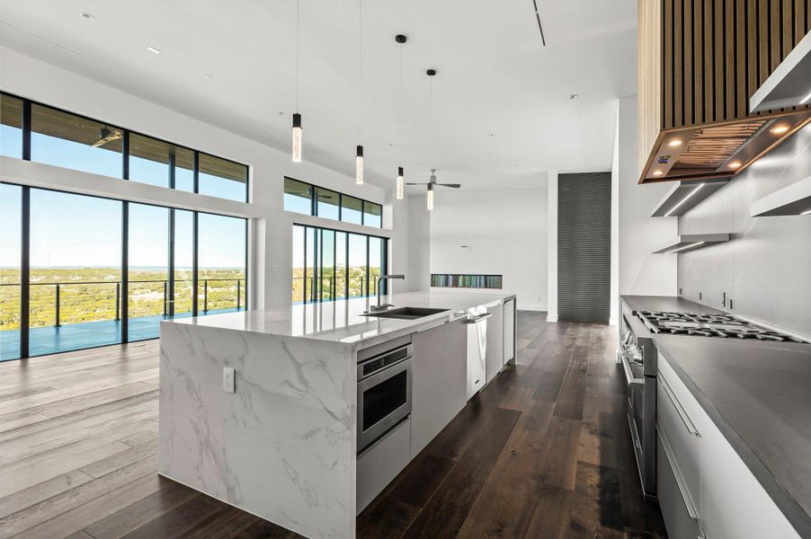 Furnished interior view inside a new home in , Spicewood (Image 11).