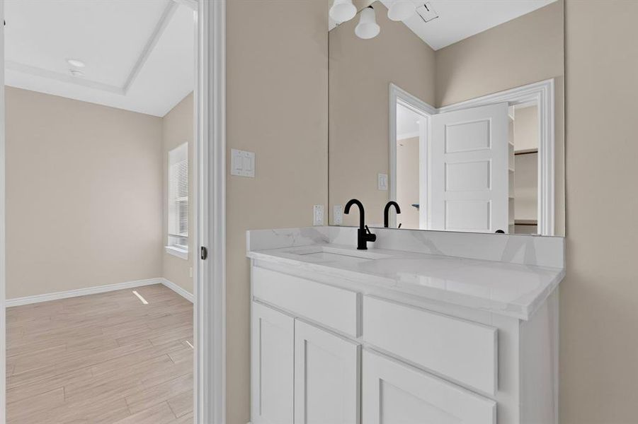 Furnished interior view inside a new home in , Gainesville (Image 14).