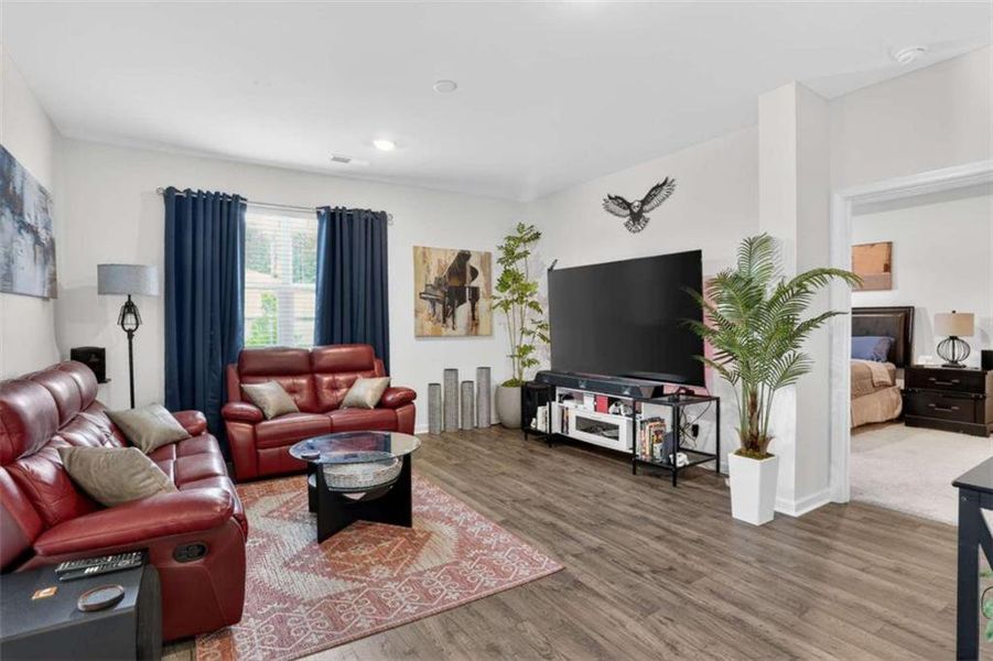 Furnished interior view inside a new home in Champion's Run, Lithonia (Image 25).