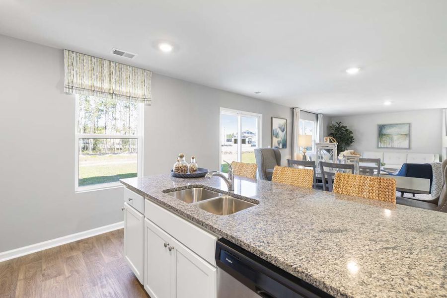 Representative furnished interior of a home built from the GALEN by D.R. Horton in The Pines at New Hampstead, Savannah (Image 15).