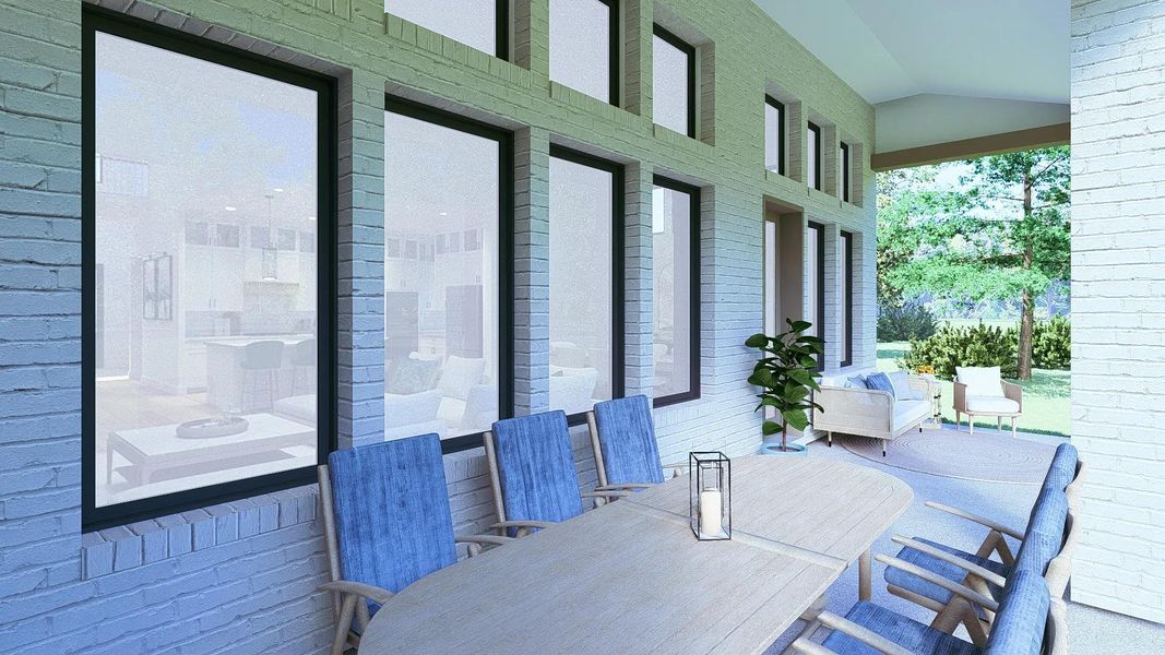 Sanford Outdoor Living Area