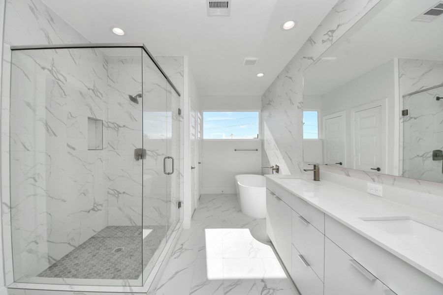 Furnished interior view inside a new home in Piccolina, Houston (Image 15).