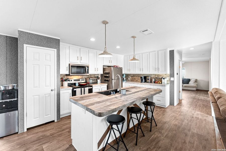 Furnished interior view inside a new home in , Falls City (Image 6). Furnished interior view inside a new home in , Falls City (Image 6).