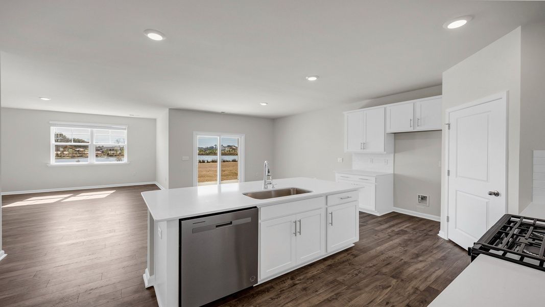 Furnished interior view inside a new home in Sease's Pond, Gilbert (Image 8).