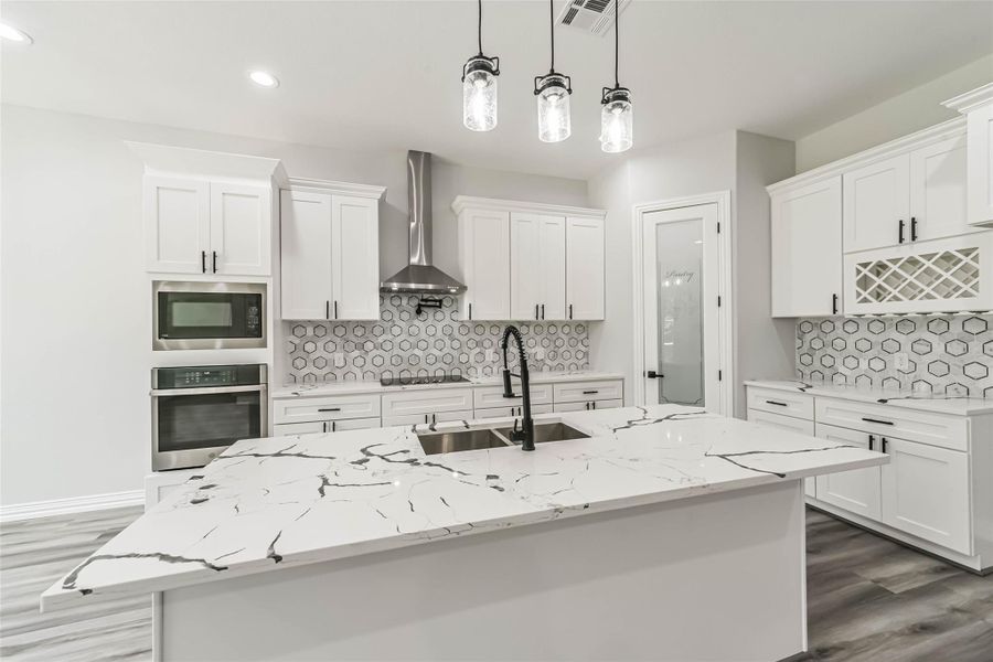 Furnished interior view inside a new home in , Conroe (Image 8).