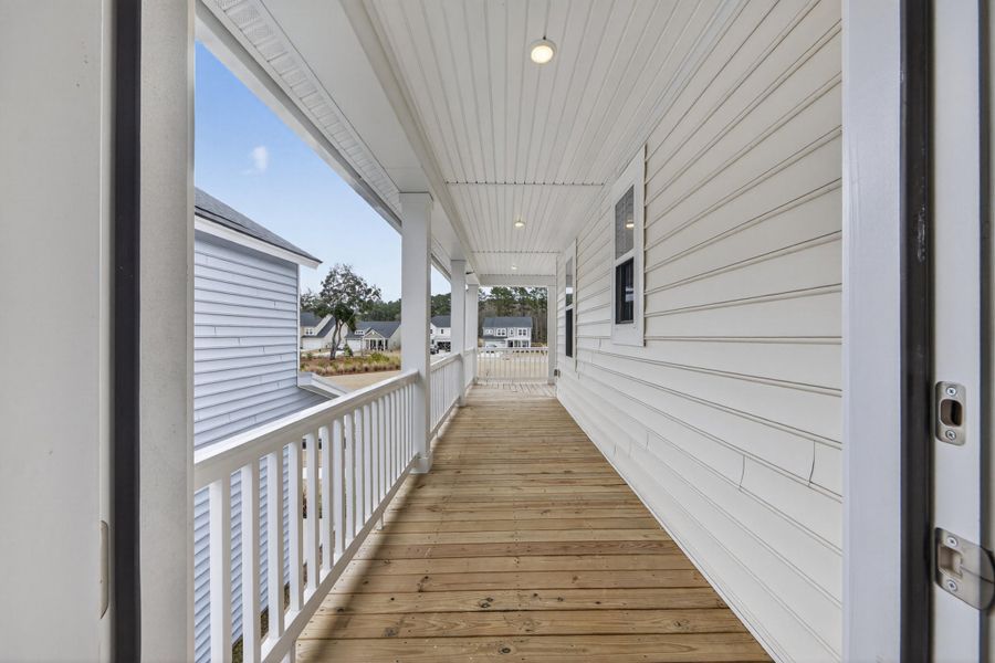 Exterior details and patio area of a home in , Summerville (Image 27).