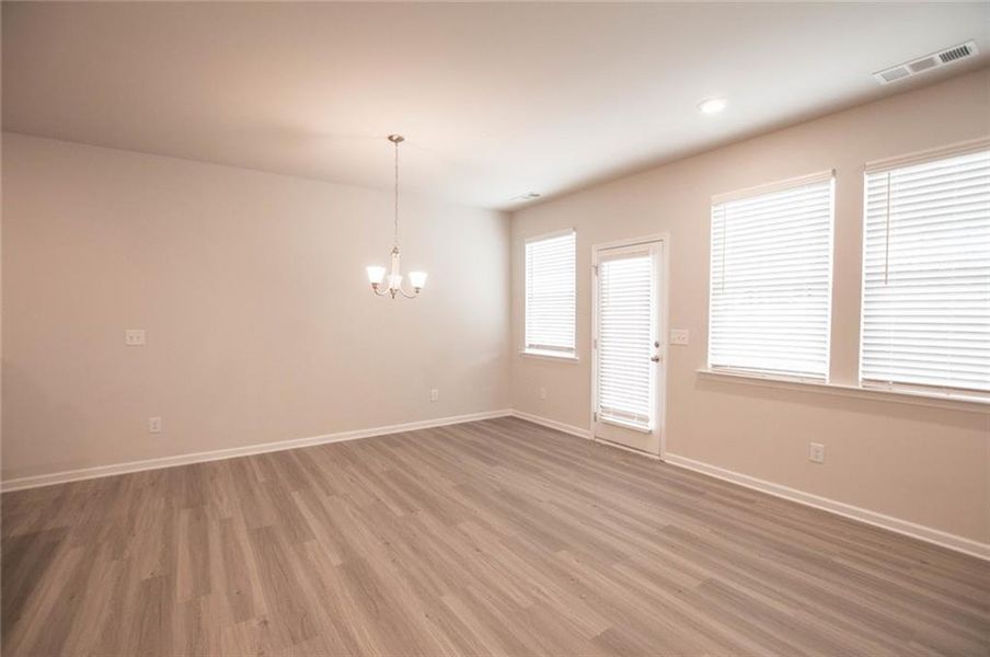 Spacious, unfurnished interior of a new home in , Canton (Image 8).