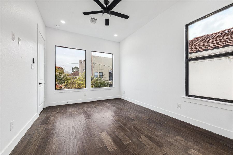 Located on the second floor is another bedroom with beautiful ensuite bath.