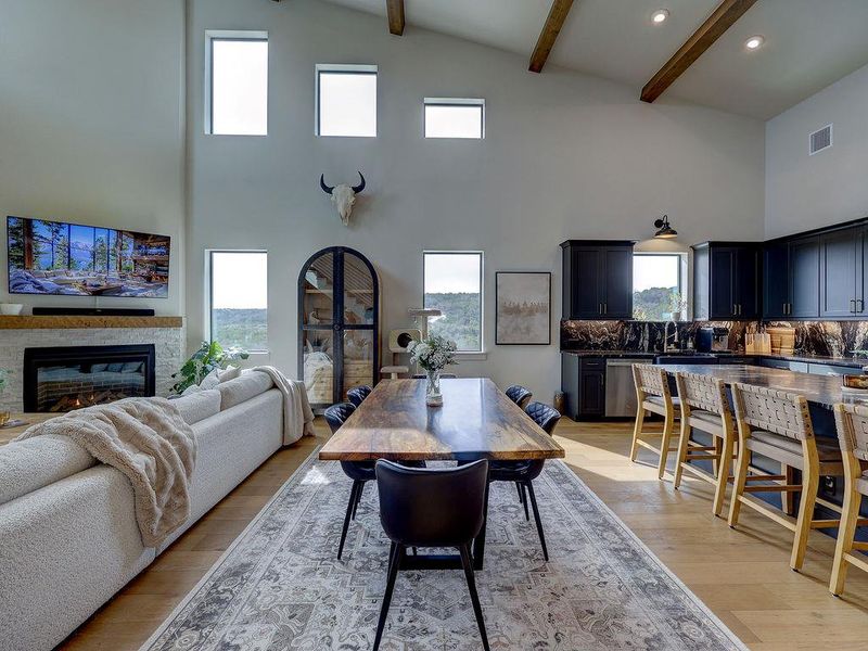 Furnished interior view inside a new home in , Bertram (Image 5).