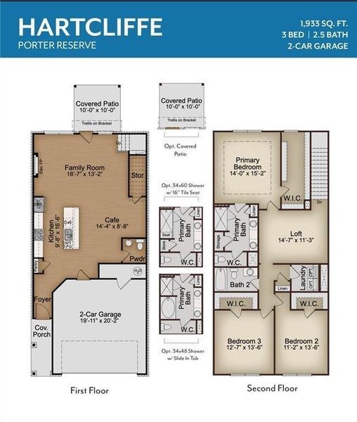 2D floor plan layout of this home in Porter Reserve, Decatur, GA (Image 3). 2D floor plan layout of this home in Porter Reserve, Decatur, GA (Image 3).