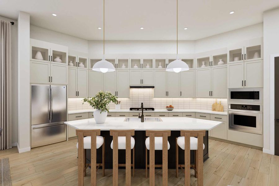 The Flower Mound - Optional Cooktop Kitchen