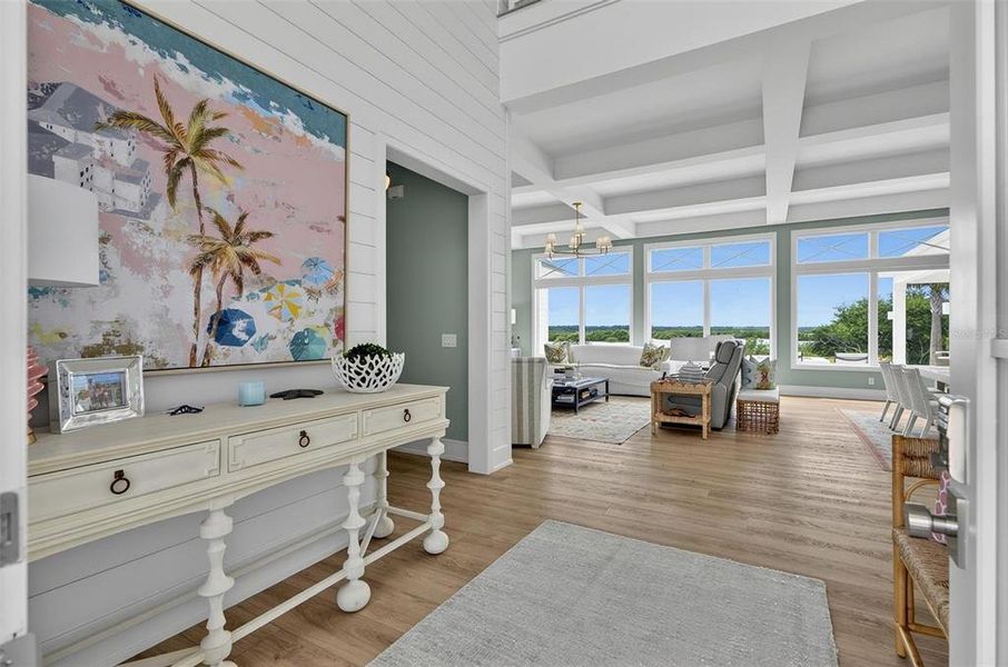 Furnished interior view inside a new home in , St. Augustine (Image 15).