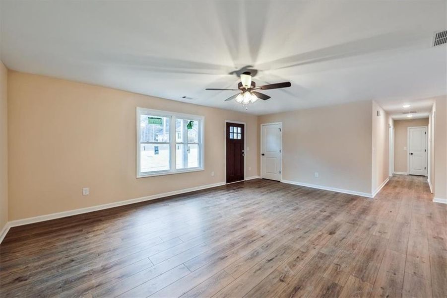 Spacious, unfurnished interior of a new home in , Rockmart (Image 16). Spacious, unfurnished interior of a new home in , Rockmart (Image 16).