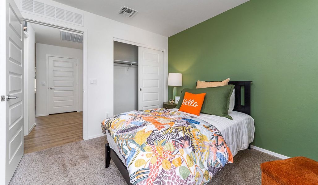 Furnished interior view inside a new home in Entrada Del Toro at Rancho Sahuarita, Sahuarita (Image 15).