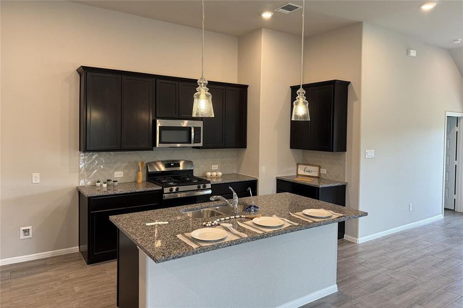 Furnished interior view inside a new home in Kings Way, Denton (Image 3). Furnished interior view inside a new home in Kings Way, Denton (Image 3).