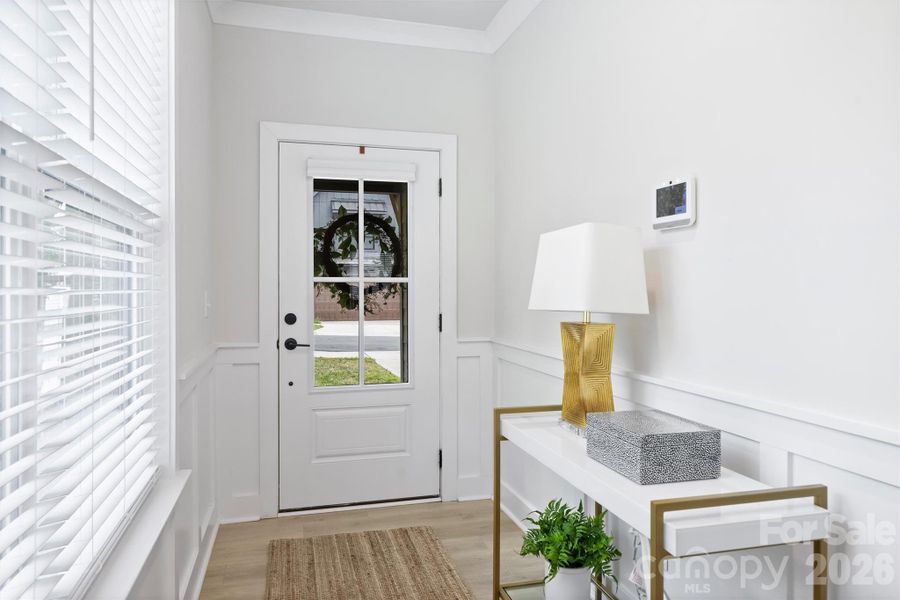 Furnished interior view inside a new home in , Charlotte (Image 6).