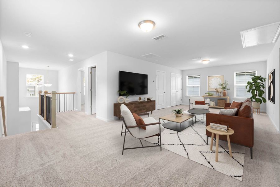 Furnished interior view inside a new home in Huxley, Apex (Image 11).