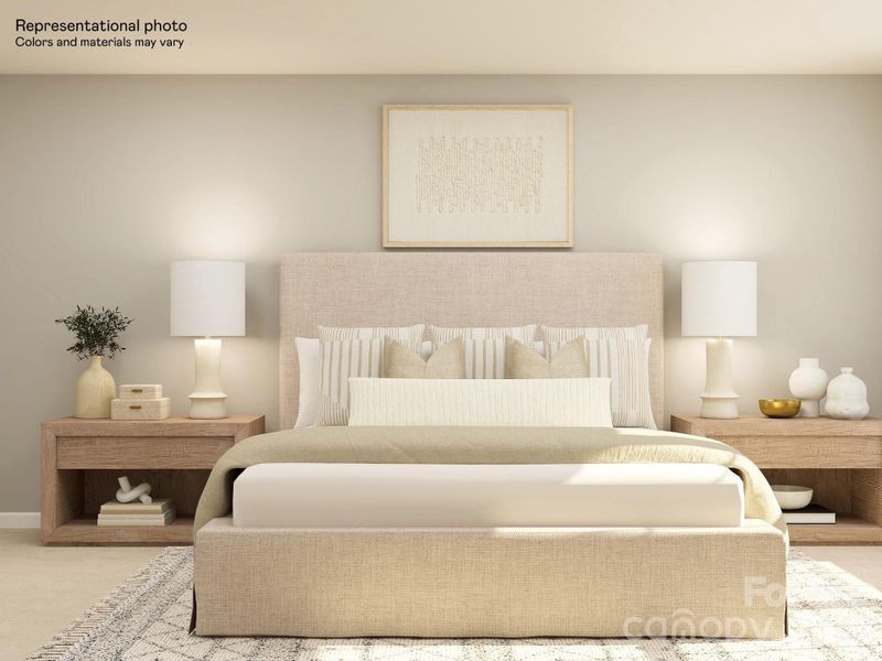 Furnished interior view inside a new home in Cannon Village, York (Image 15).